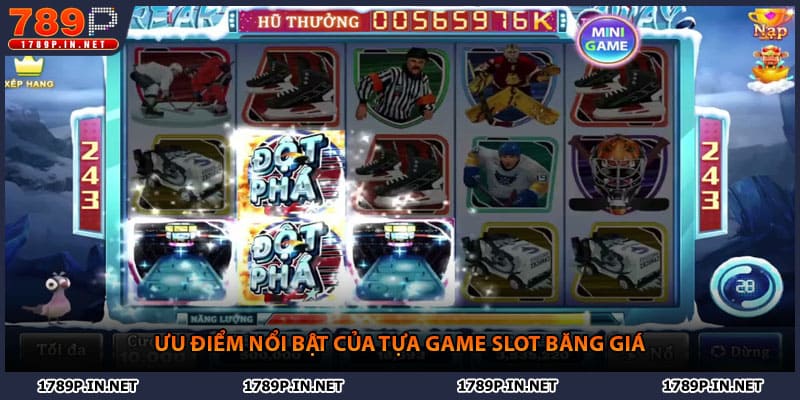 Ưu điểm nổi bật của tựa game slot băng giá